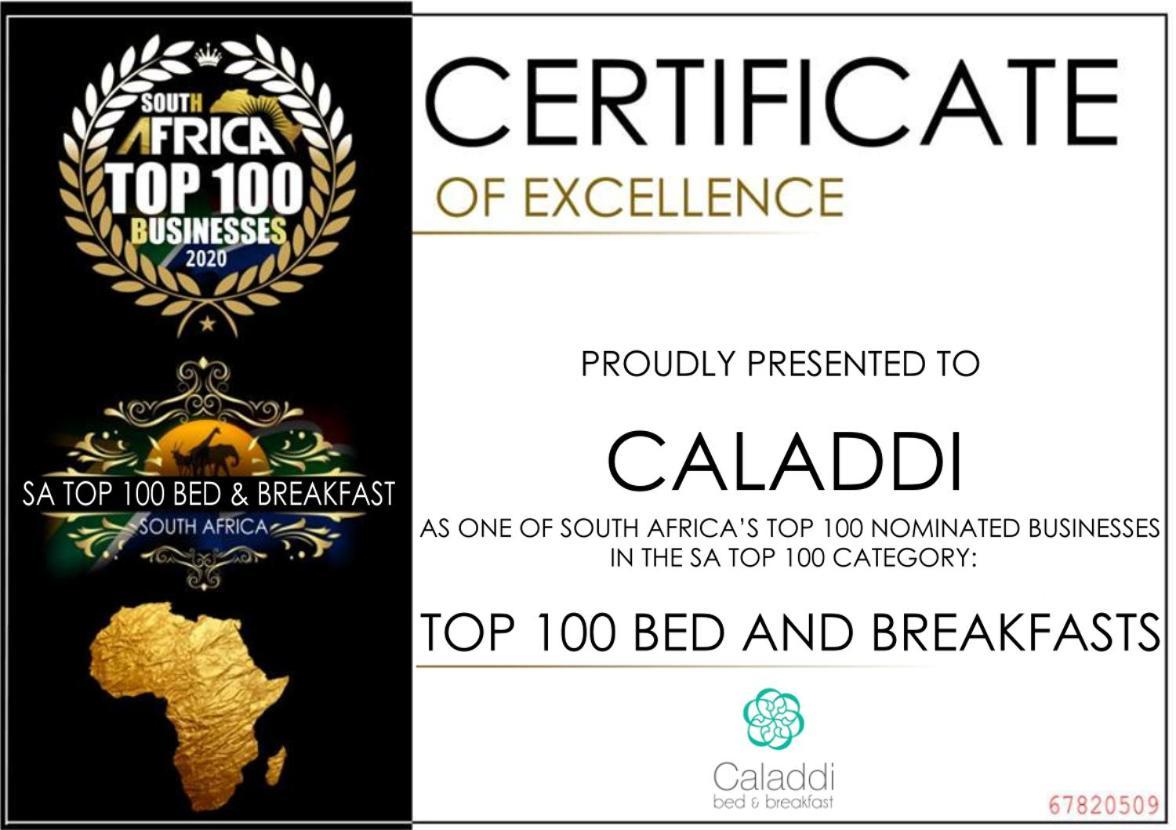 Caladdi Bed And Breakfast Durban Exteriér fotografie